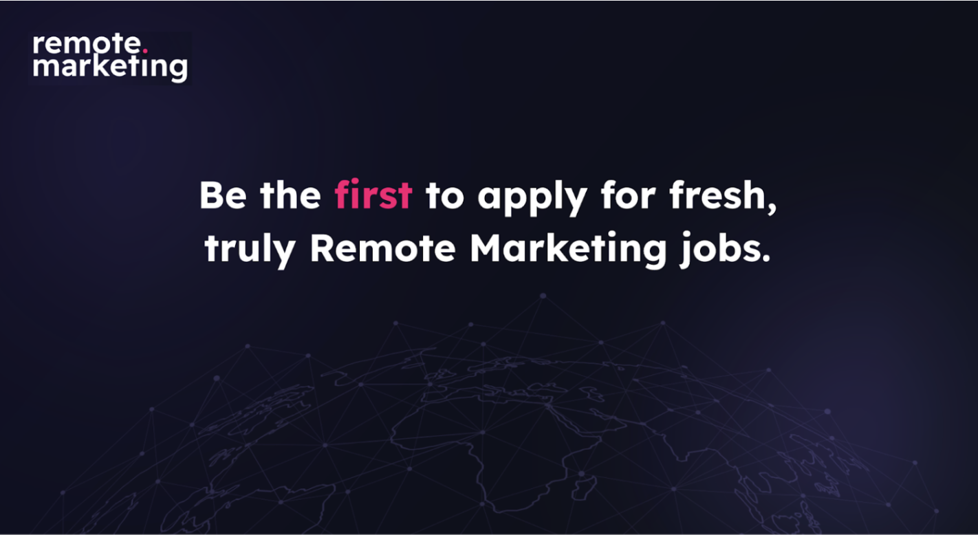 Remote Marketing Jobs
