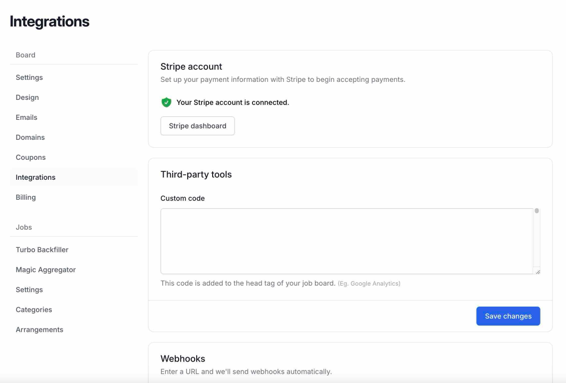 Stripe Integration