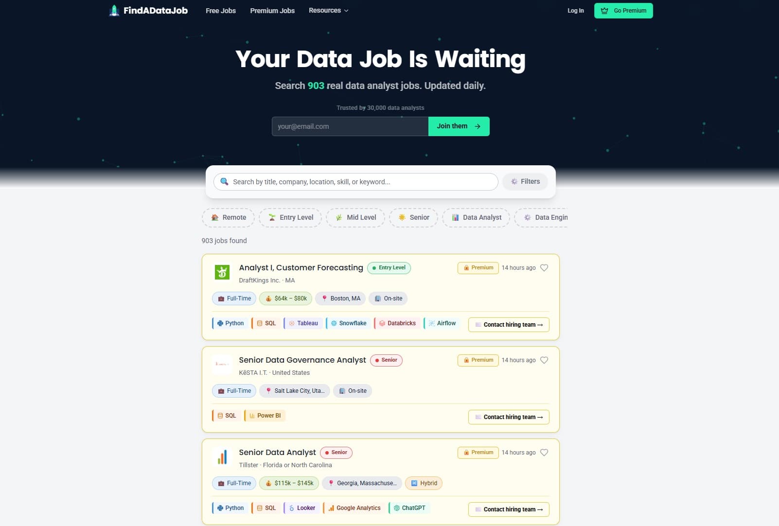 Find a Data Job